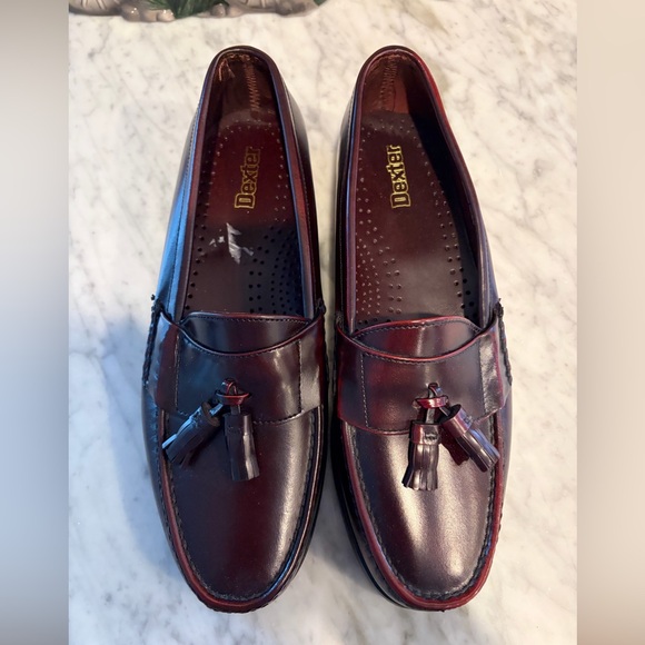 BRAND NEW Dexter Men\'s Burgundy Loafers SIZE 11